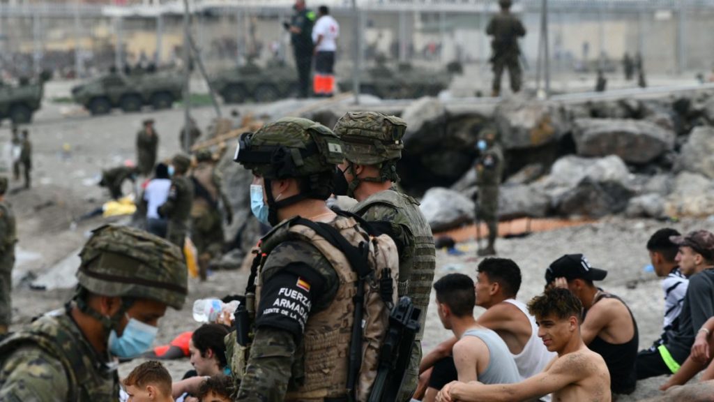 Chantaje de Marruecos a España