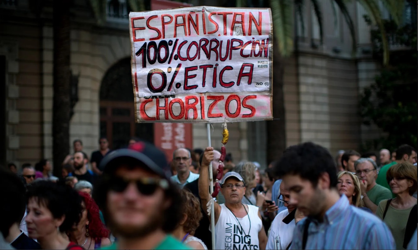 La corrupción de las instituciones: el cáncer de España