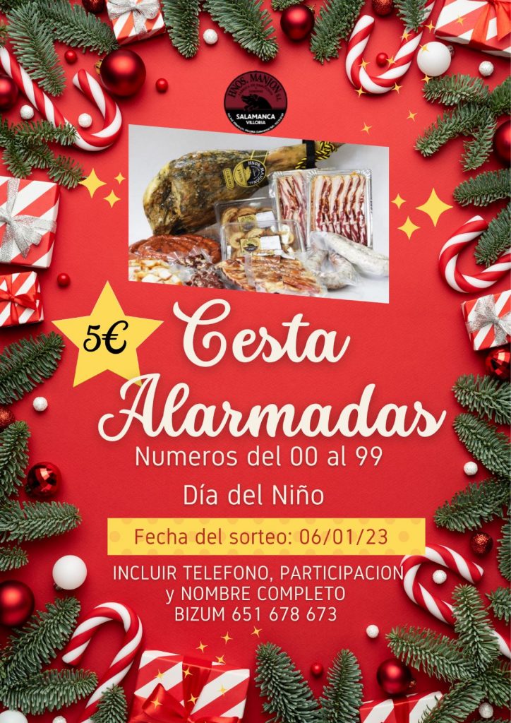 Cesta de Navidad Alarmadas.