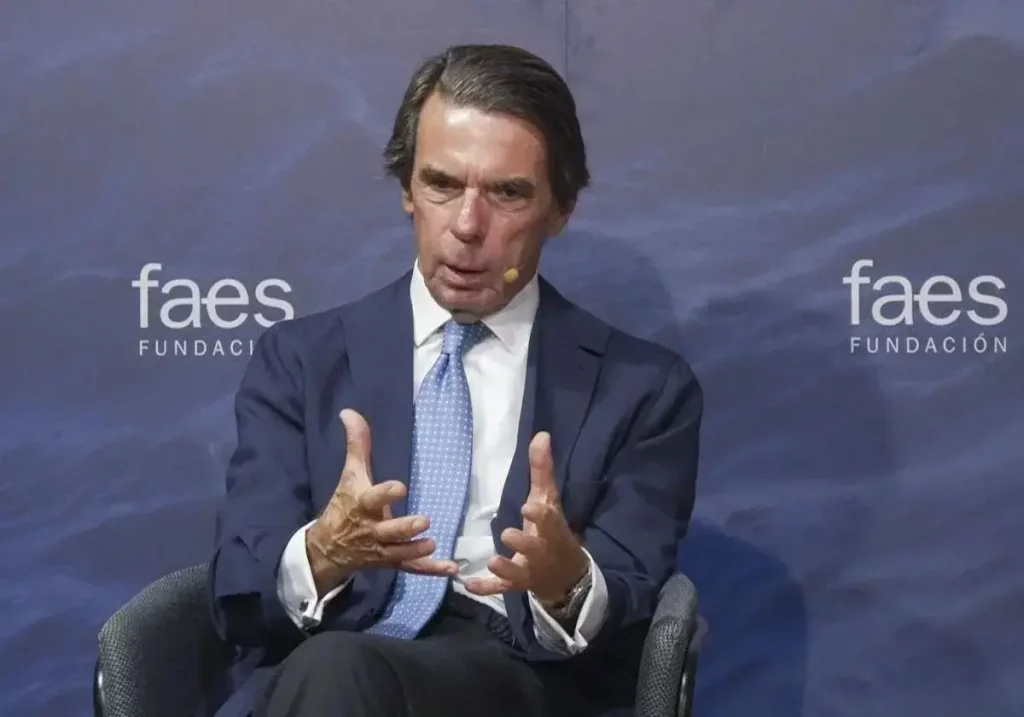 El expresidente del Gobierno José María Aznar / EFE / La Verdad