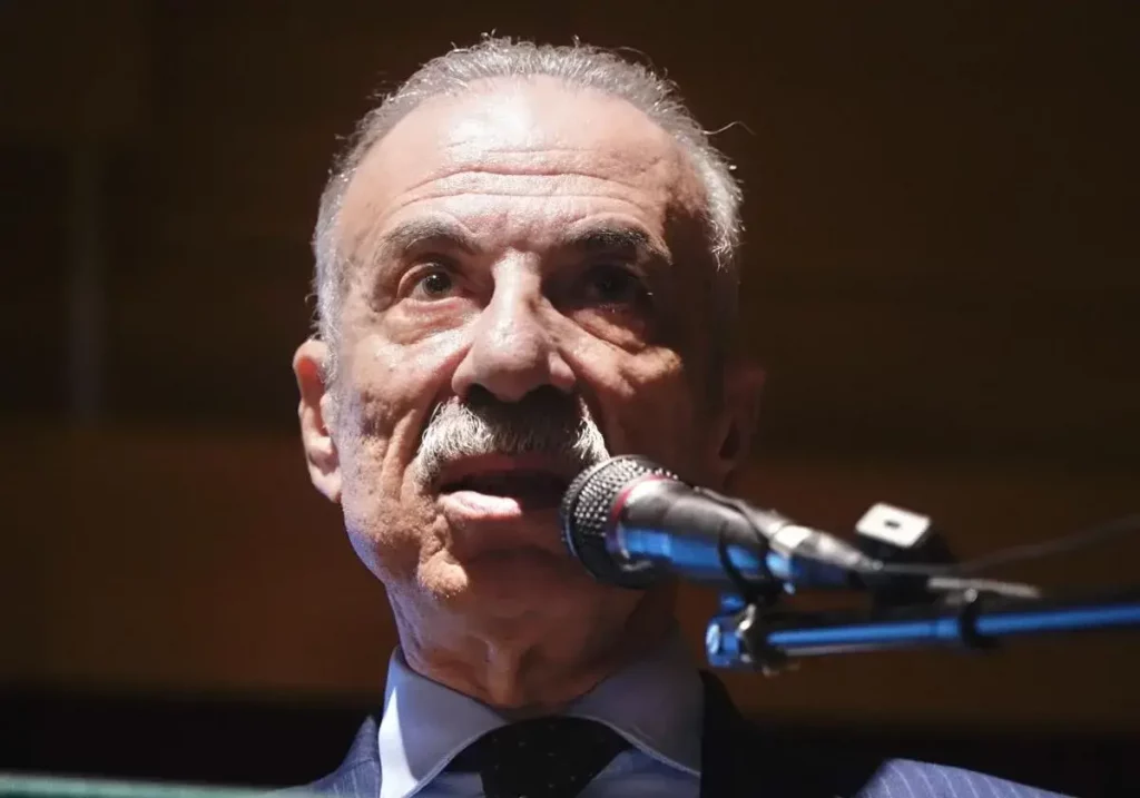 El embajador de Palestina en España, Husni Abdel Wahed, este viernes en Oleiros / Información de autor no disponible / La Verdad