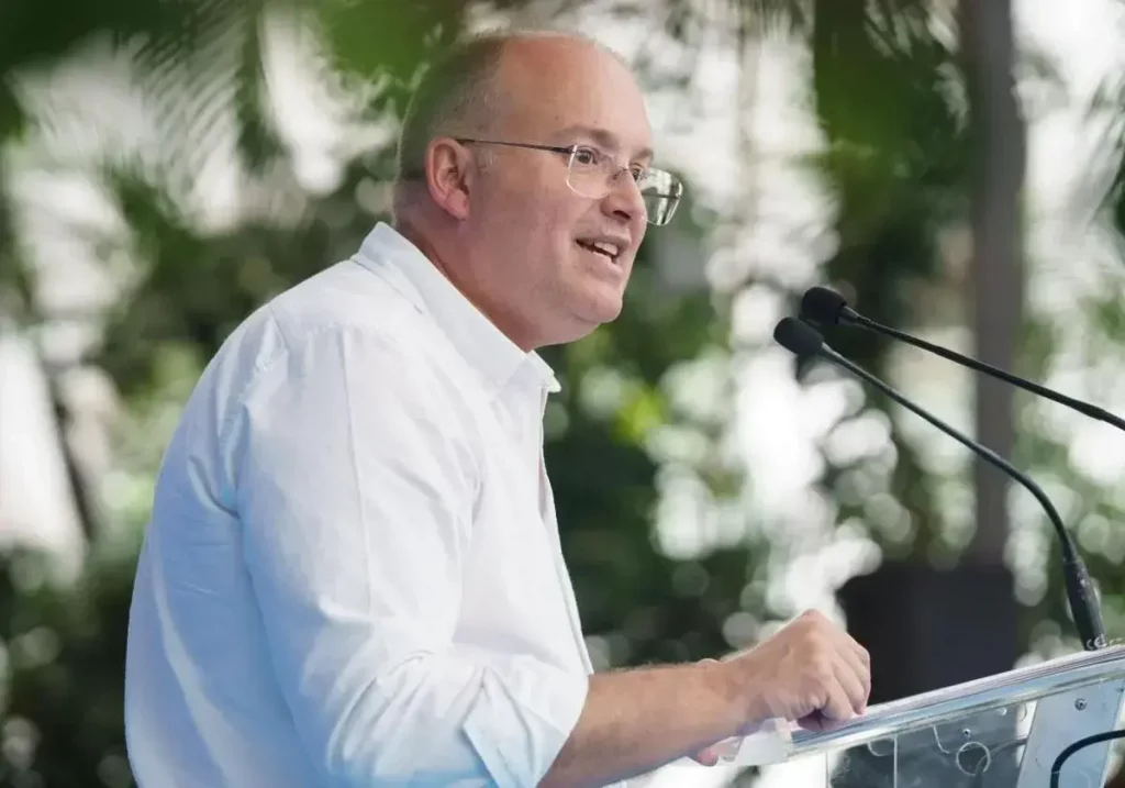 Miguel Tellado durante un acto del PP en Tenerife / EFE / La Verdad