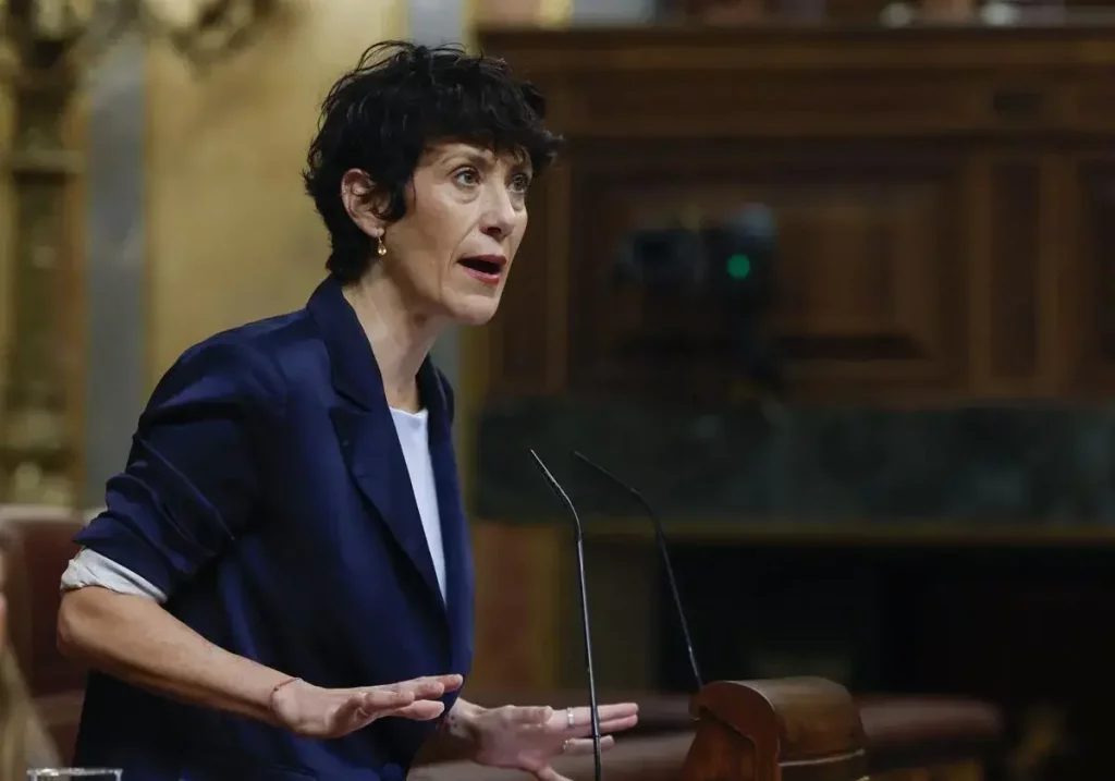 Elma Saiz, este miércoles en el Congreso. / Efe / La Verdad