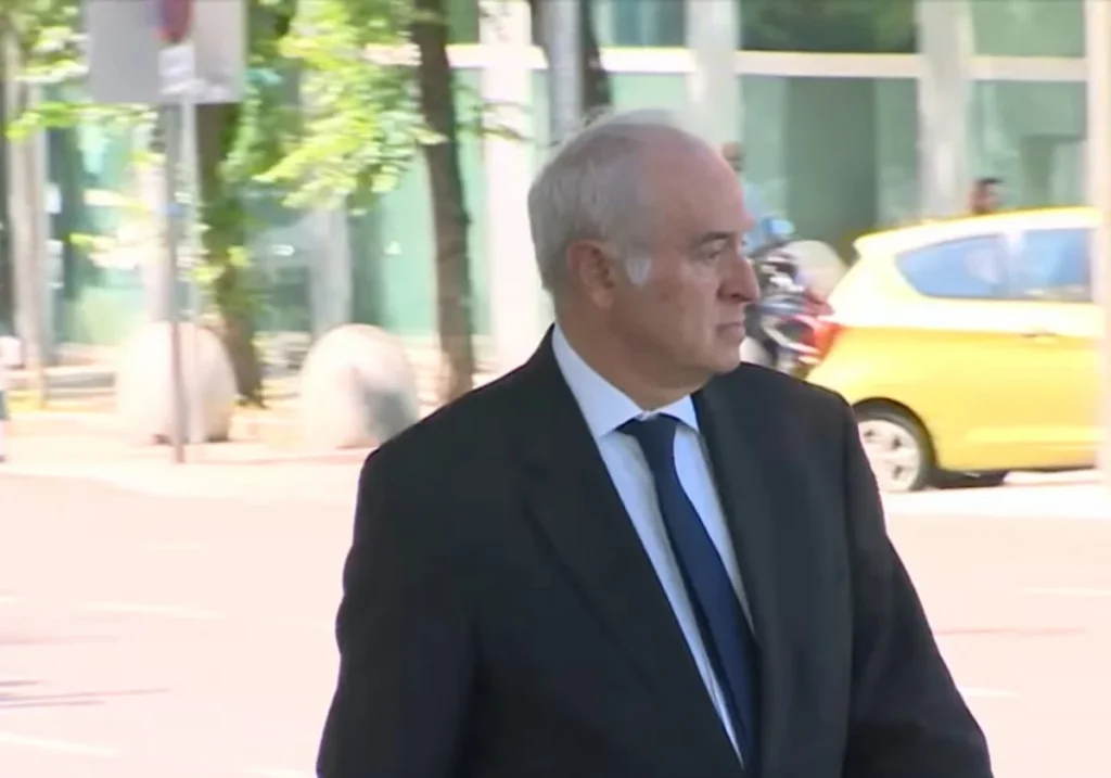 El juez de Madrid Juan Carlos Peinado a su salida del juzgado. RTVE