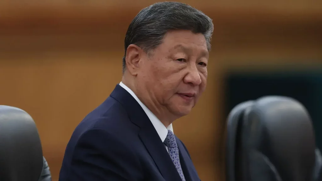 El presidente chino Xi Jinping pronuncia un discurso en una reunión bilateral / Lintao Zhang/Getty Images / Fuente no disponible