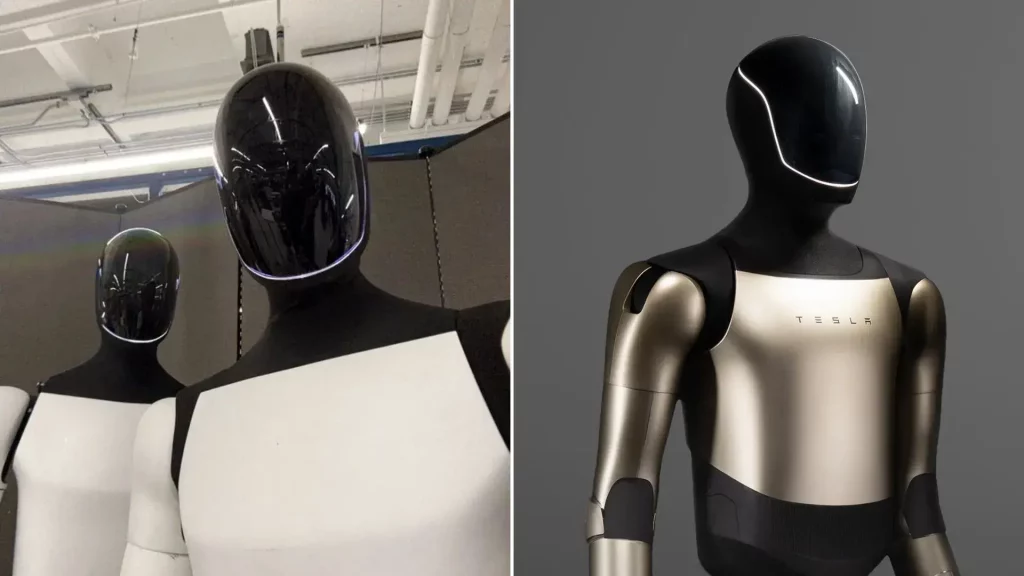 Robot Optimus de Tesla en una demostración. / Autor no disponible / Fuente no disponible