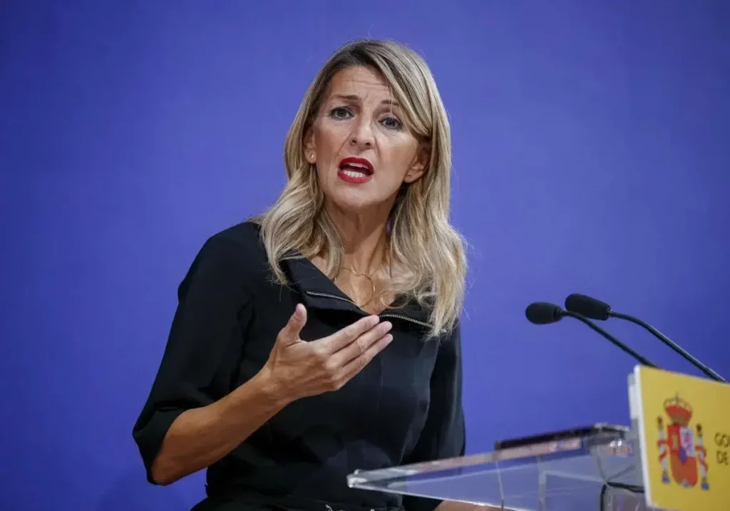 La vicepresidenta segunda, Yolanda Díaz / EFE / La Verdad