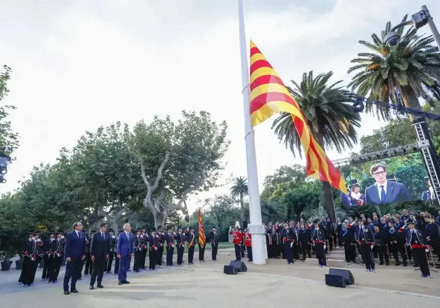Senyera previa a la última diada