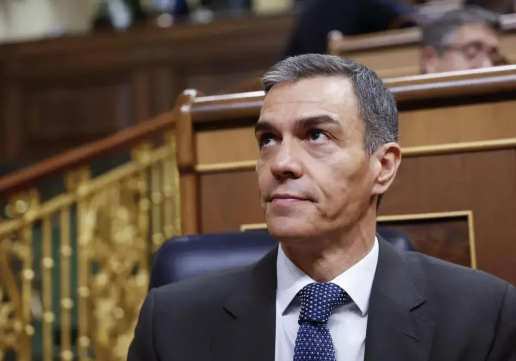 El presidente del Gobierno, Pedro Sánchez