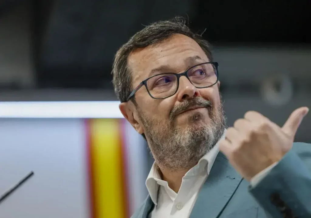 El portavoz de Vox, José Antonio Fúster.