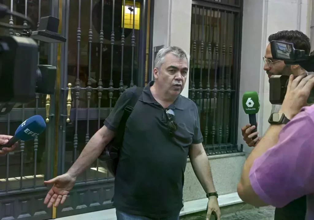 El exsecretario de Organización del PSOE Santos Cerdán, el pasado mes de junio