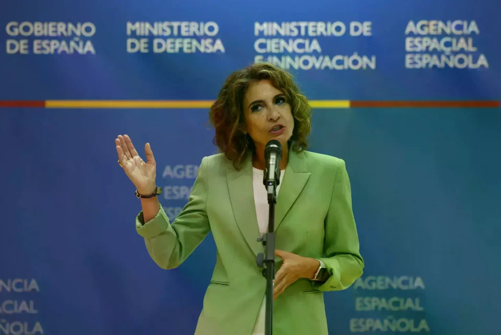 María Jesús Montero, vicepresidenta primera del Gobierno.