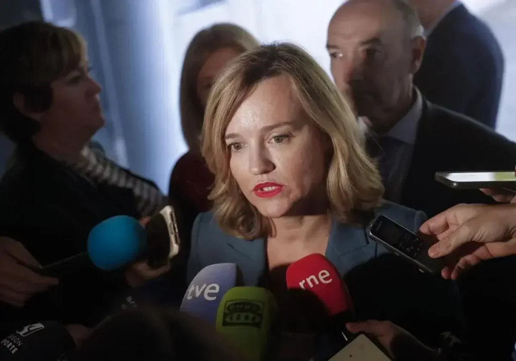 La ministra portavoz, Pilar Alegría