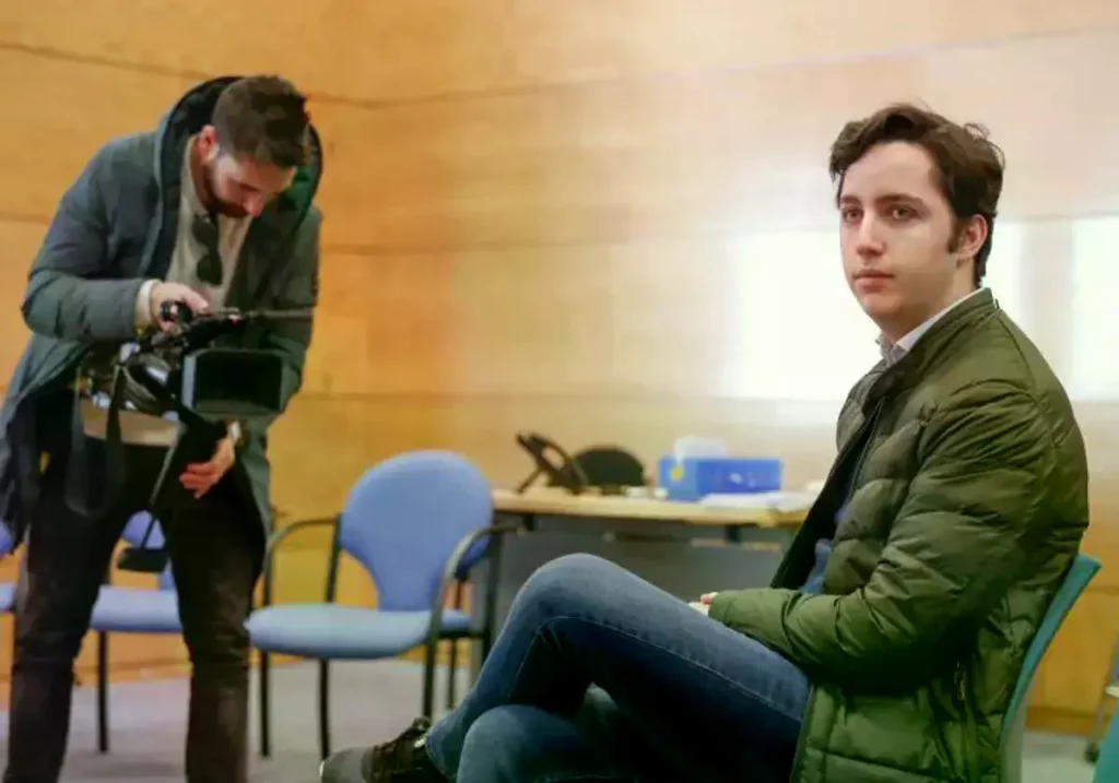 Francisco Nicolás Gómez Iglesias durante un juicio