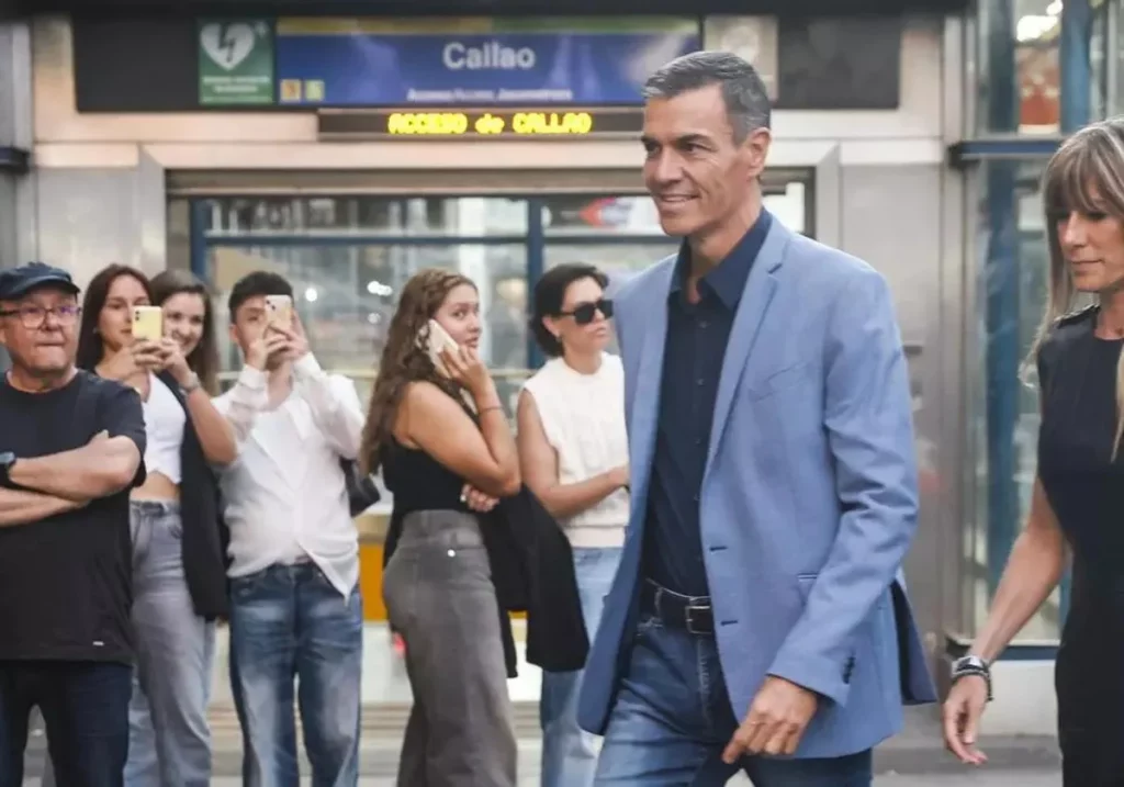 Pedro Sánchez y Begoña Gómez Efe
