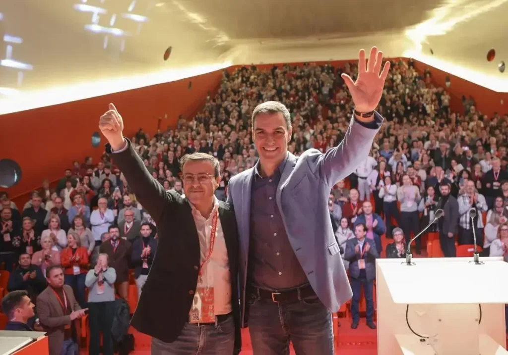 Sánchez y Gallardo, el pasado enero