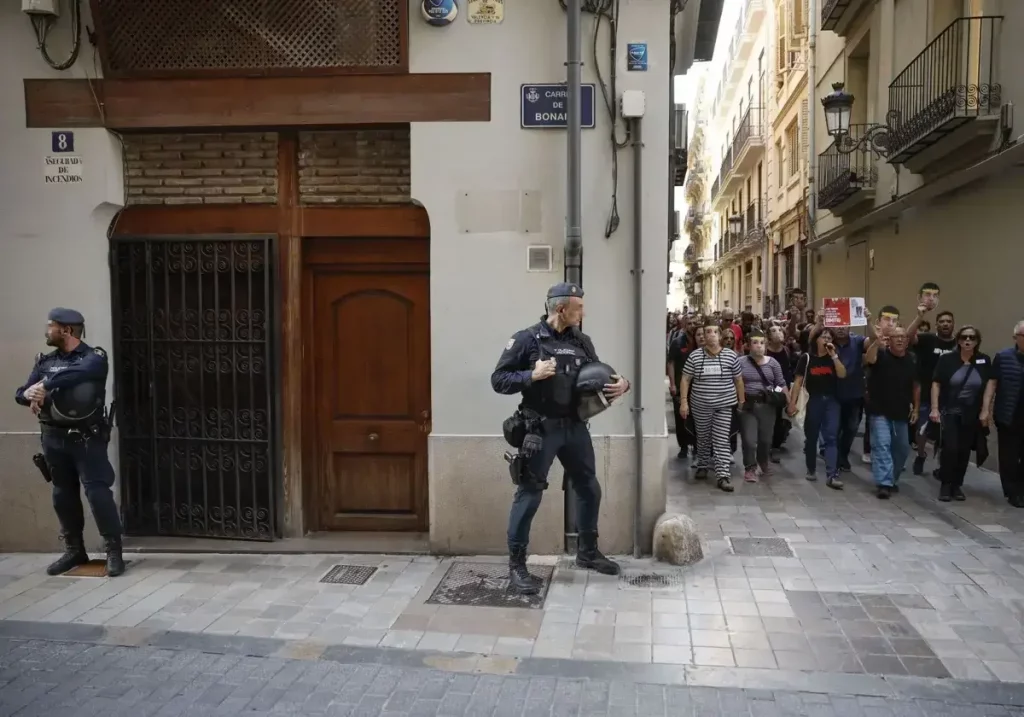 Entrada al restaurante El Ventorro, el pasado 29 de octubre.
