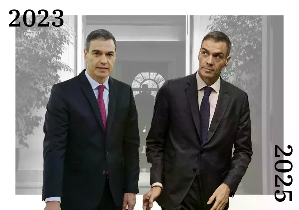 Pedro Sánchez durante su tercera investidura