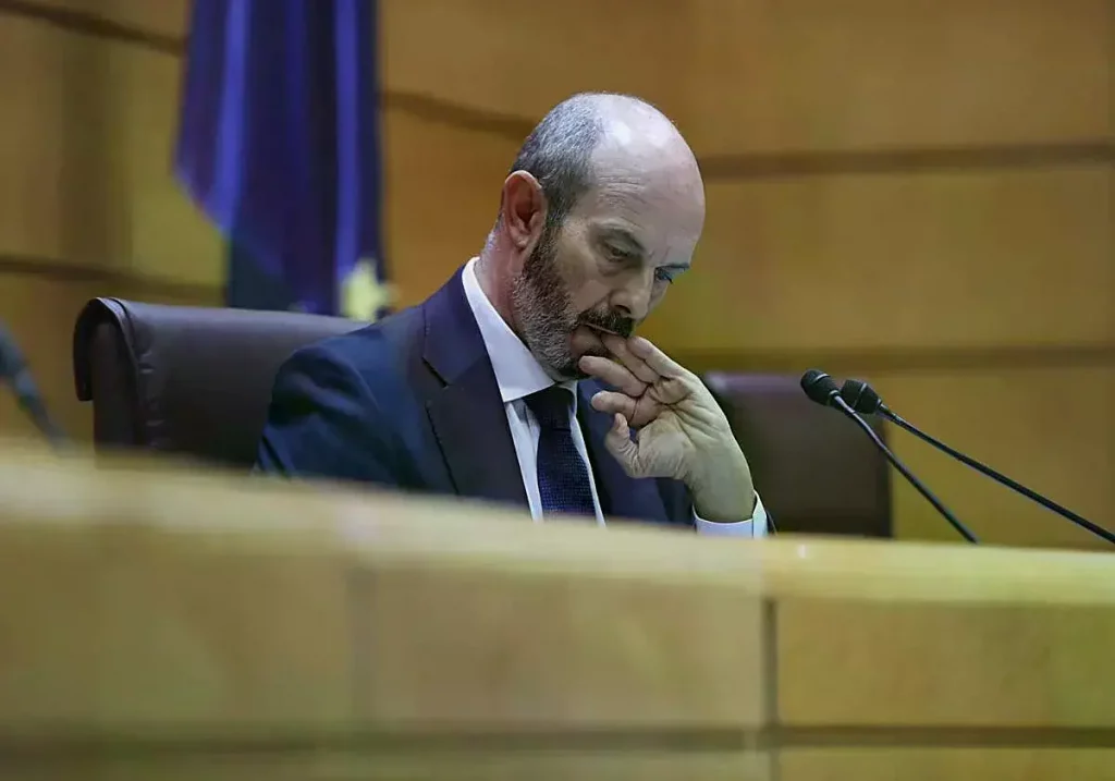 El presidente del Senado, Pedro Rollán.