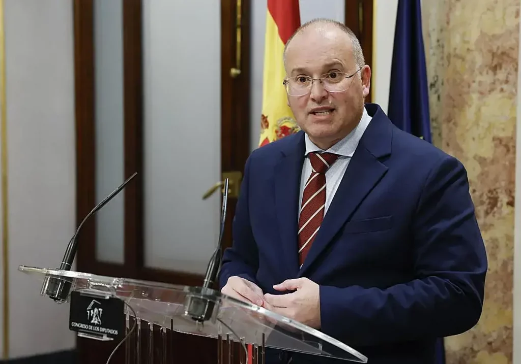 El secretario general del PP, Miguel Tellado