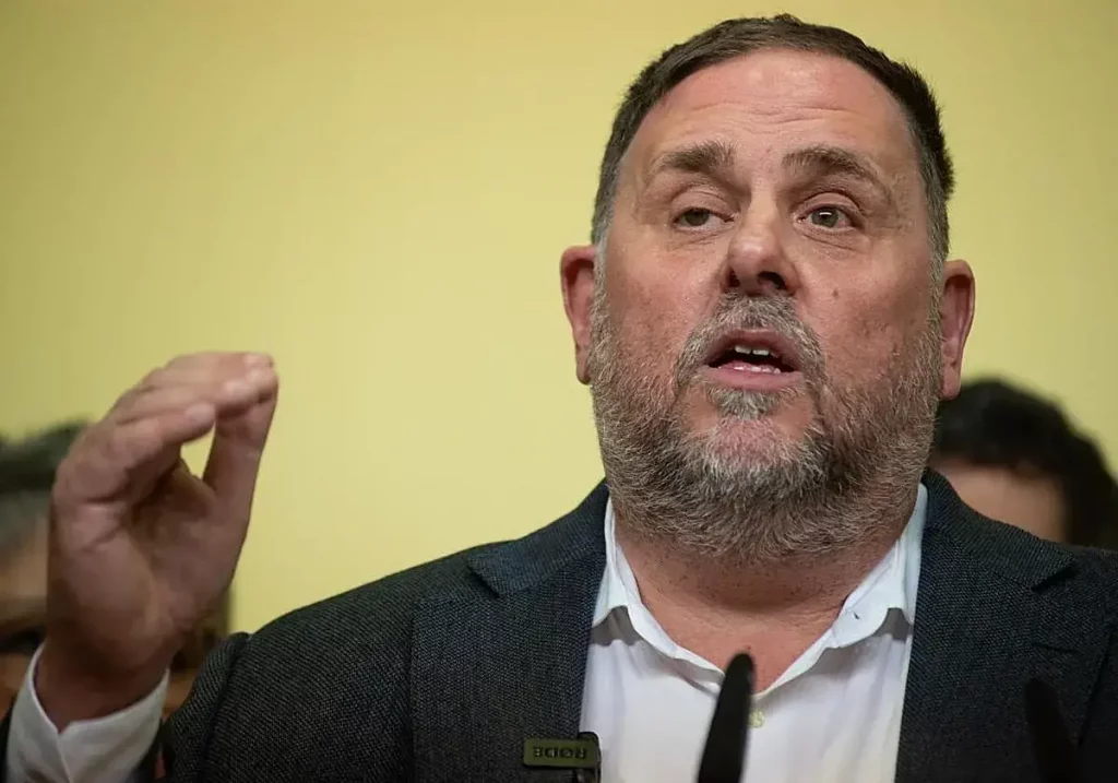 El presidente de ERC, Oriol Junqueras.