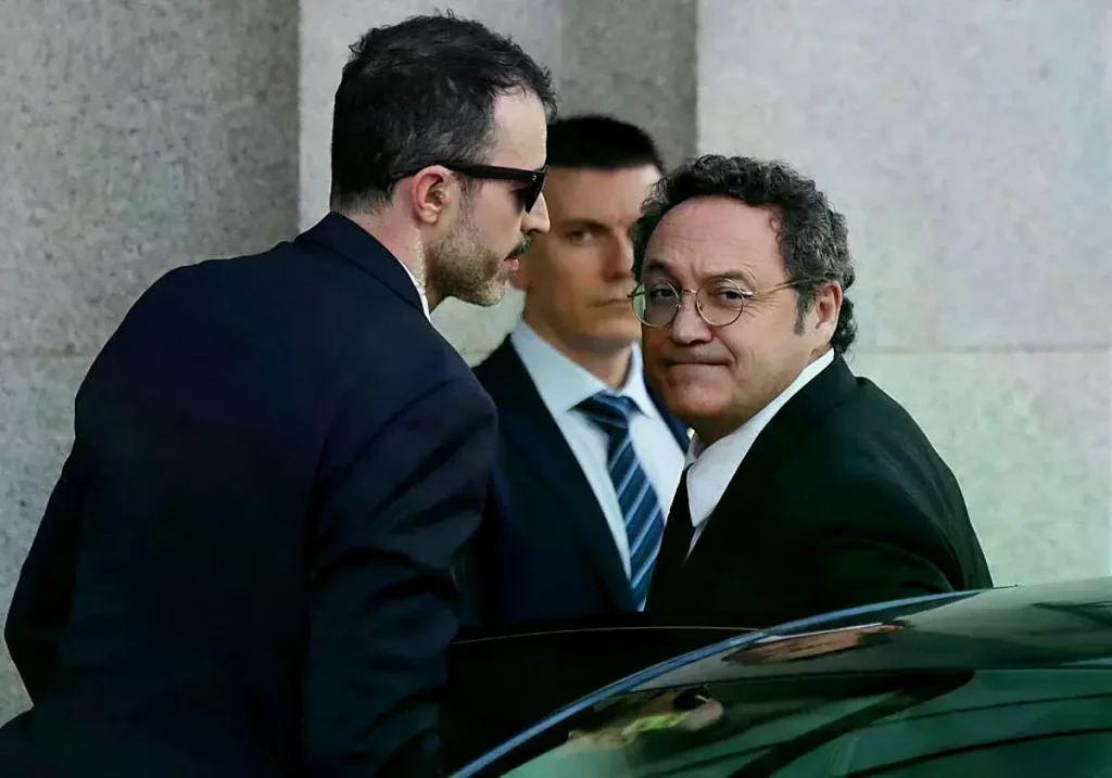 Álvaro García Ortiz a su llegada al Tribunal Supremo