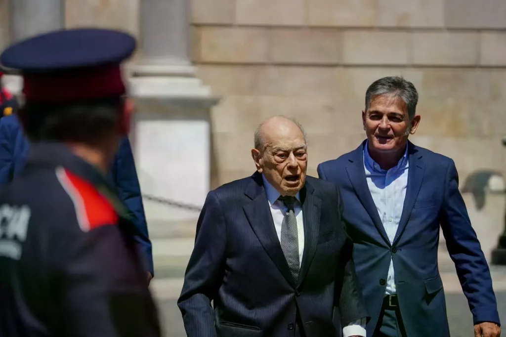 El expresident catalán Jordi Pujol en agosto de 2024