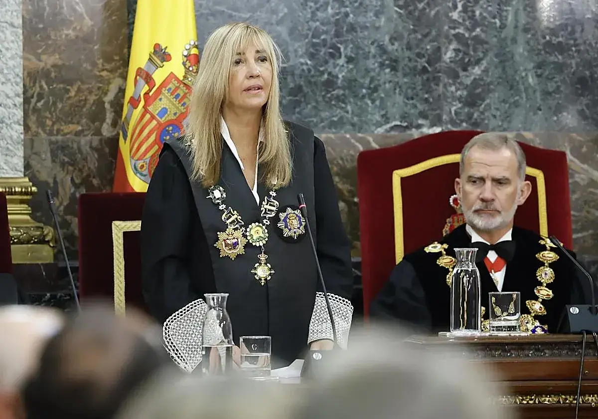 Isabel Perelló, presidenta del Tribunal Supremo y del CGPJ.