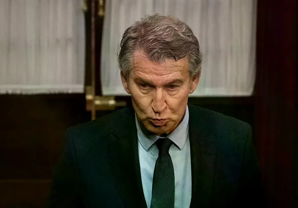 El líder del PP, Alberto Núñez Feijóo