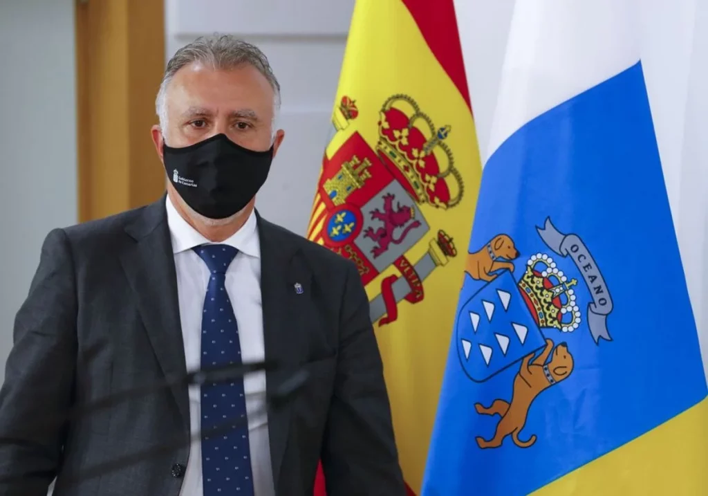 Ángel Víctor Torres, durante la pandemia Efe