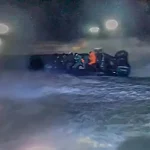 Imagen de la grabación de la narcholancha que embistió a la patrullera R.C.