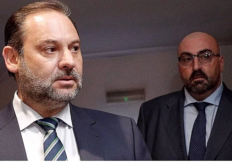 José Luis Ábalos y Koldo García Efe