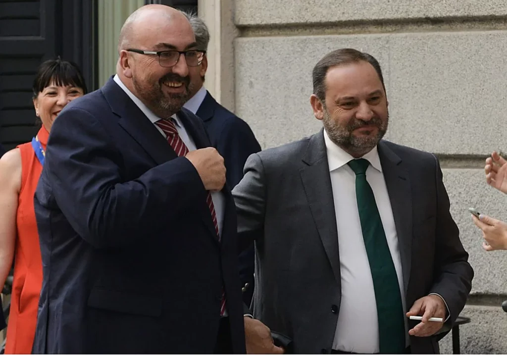 José Luis Ábalos y Koldo García en el Congreso E.P.