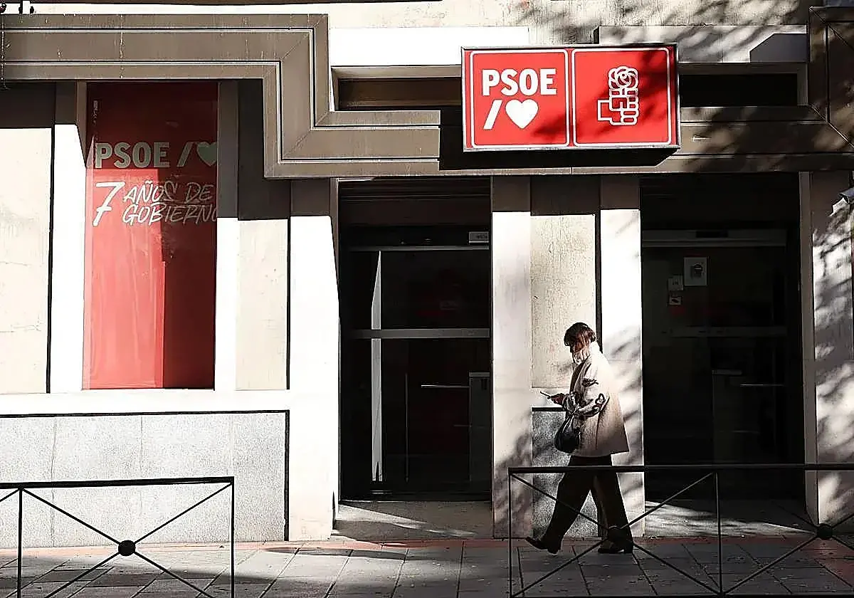Sede del PSOE en la calle Ferraz de Madrid.