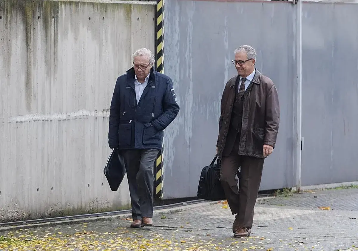 El hijo de Jordi Pujol a su llegada a la Audiencia Nacional.