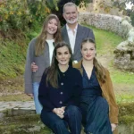 La Familia Real posa en Valdesoto, Asturias, para la felicitación navideña.