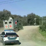 Dispositivo de búsqueda de los dos militares en la base de Cerro Muriano, en diciembre de 2023