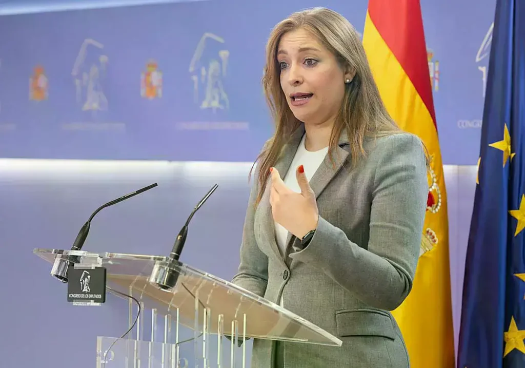 Ester Muñoz, portavoz del PP en el Congreso.