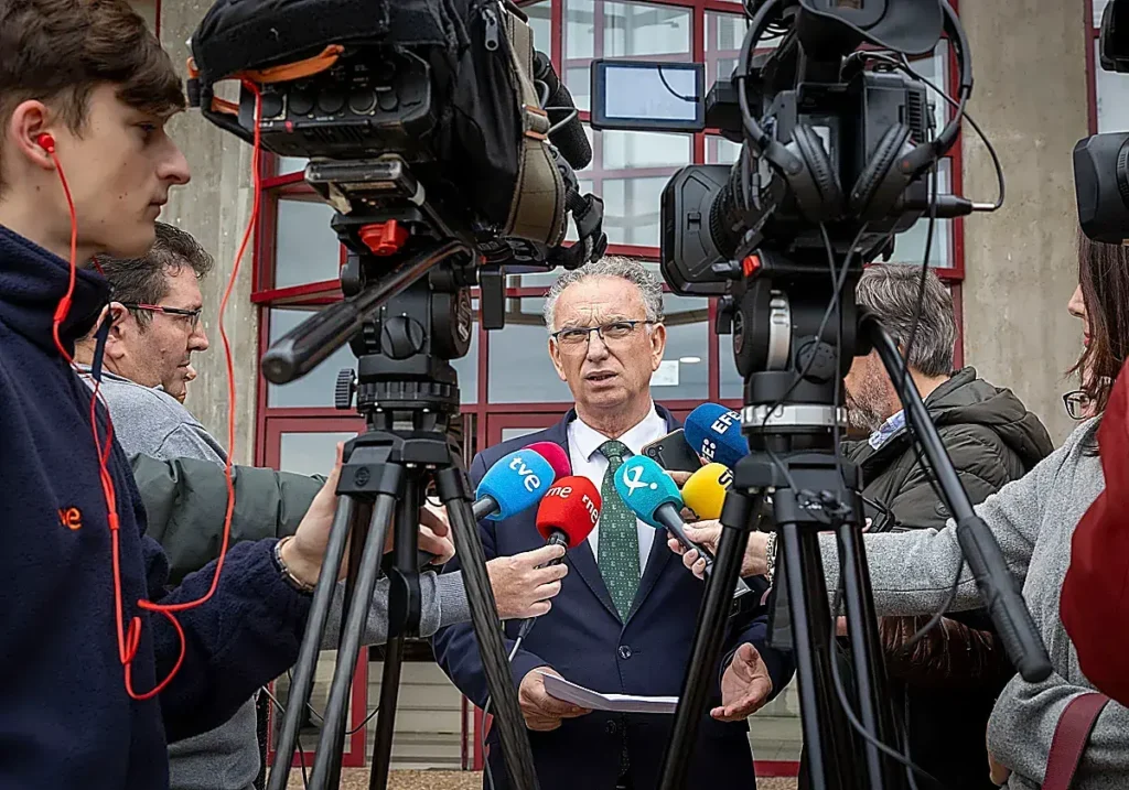 José Luis Quintana, delegado del Gobierno en Extremadura y nuevo presidente de la gestora del PSOE regional.