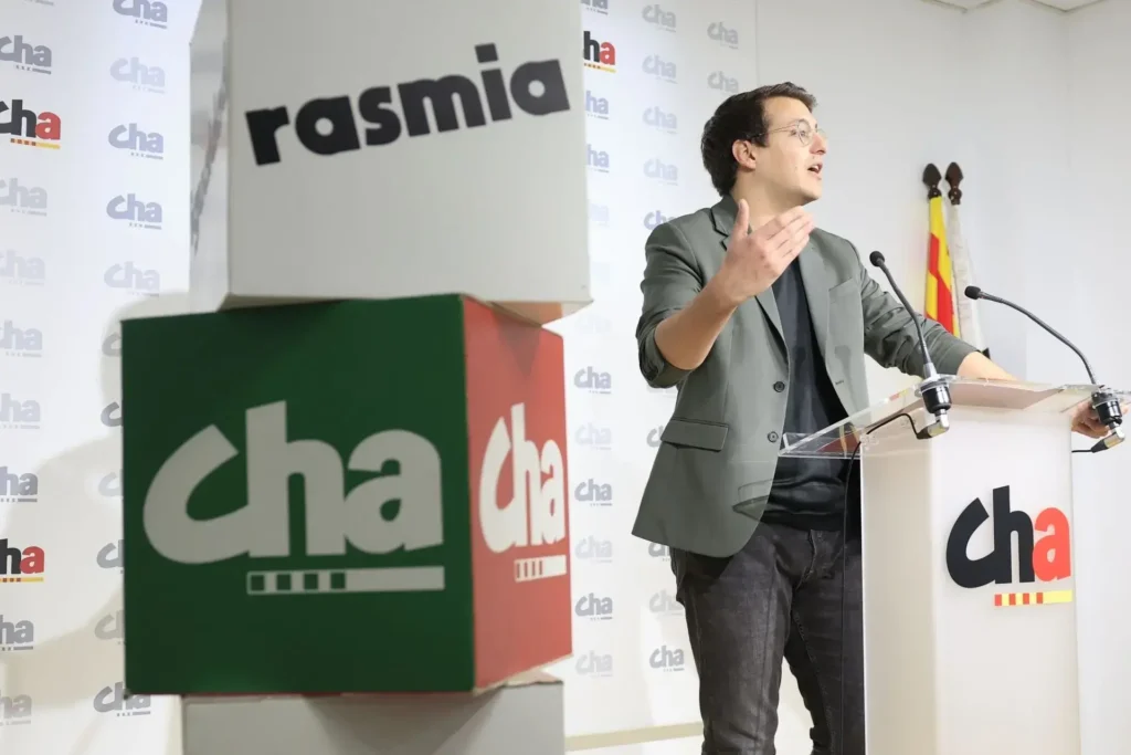 El candidato de la CHA, Jorge Pueyo.