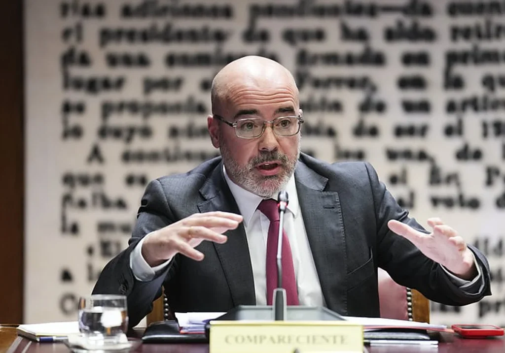 Fran Martín, delegado del Gobierno en Madrid, en el Senado Efe