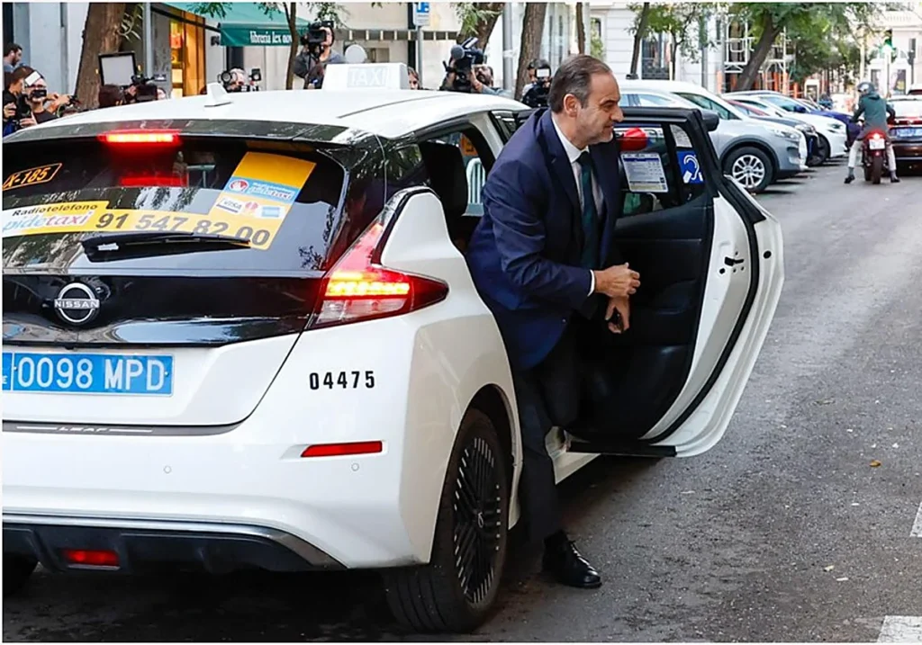 José Luis Ábalos el pasado 27 de noviembre llega al Supremo antes de ser enviado a prisión Efe