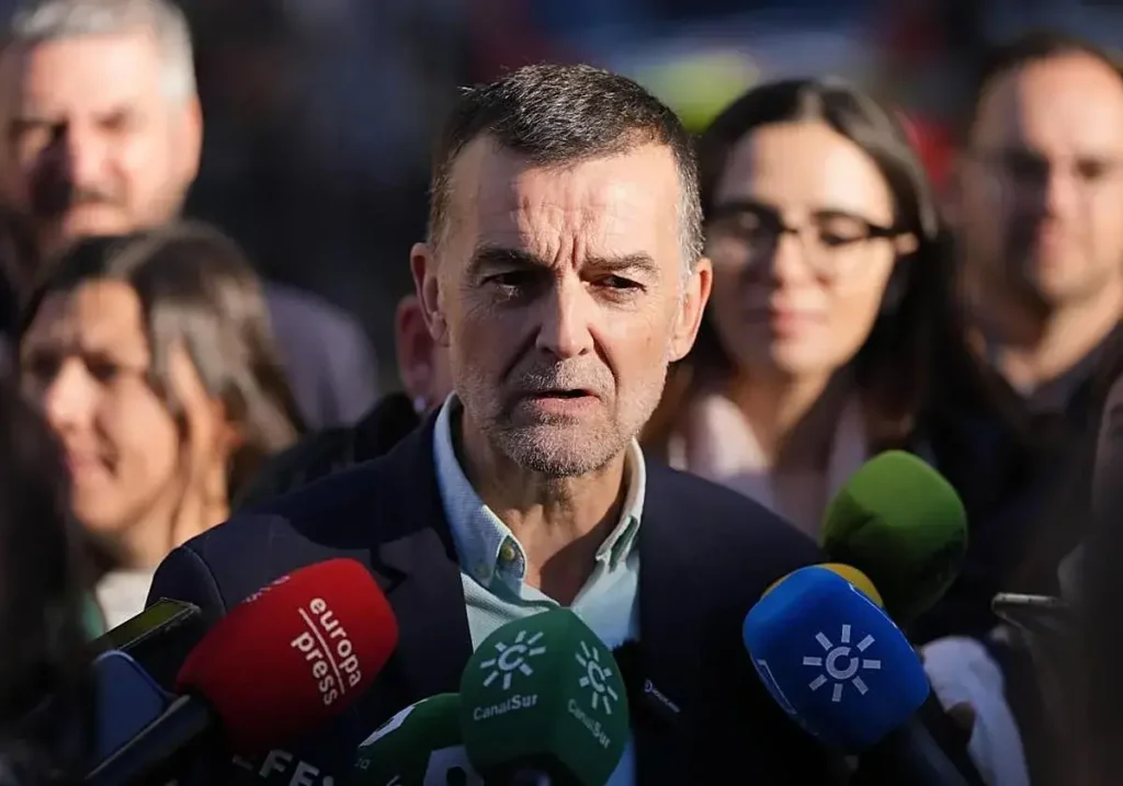 El líder de IU, Antonio Maíllo.