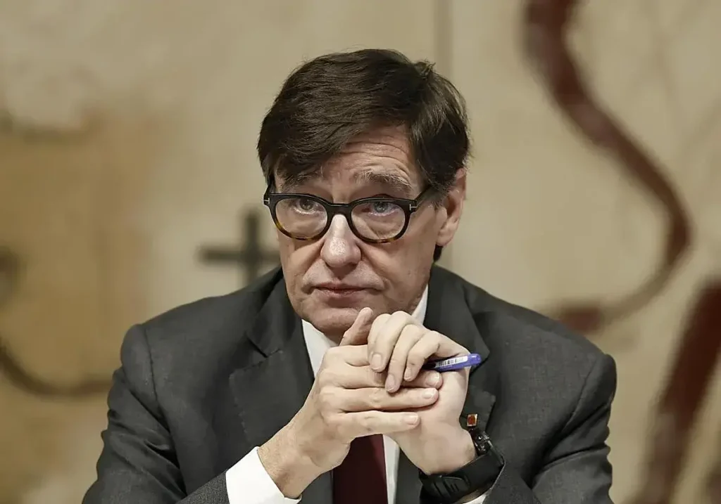 Salvador Illa, presidente de la Generalitat de Cataluña