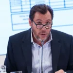 El ministro de Transportes, Óscar Puente, en su comparecencia del pasado viernes.