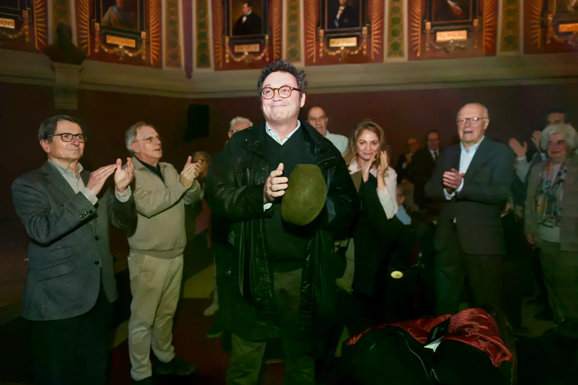 El ex fiscal general del Estado Álvaro García Ortiz, a su llegada al acto.