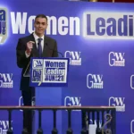 Pedro Sánchez durante un acto público.