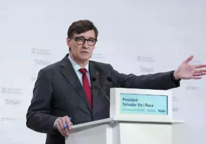 Salvador Illa, presidente de la Generalitat de Cataluña.