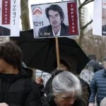 Concentración convocada por la Asociación 7.291 Verdad y Justicia frente a los juzgados de Madrid. EFE / LA VERDAD