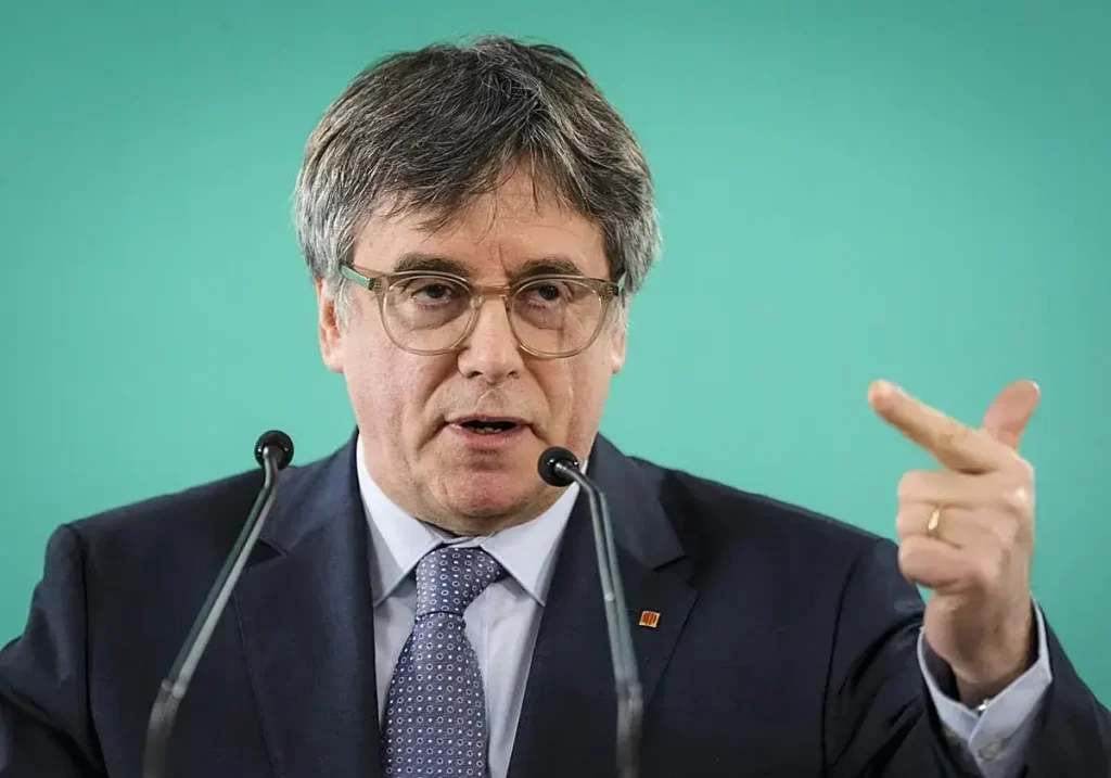 El expresidente catalán, Carles Puigdemont.